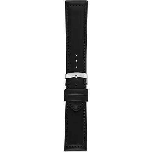 Morellato Essential Panamera Black Coated Leather Watch Strap – 20 mm – A01X4938C23019CR20