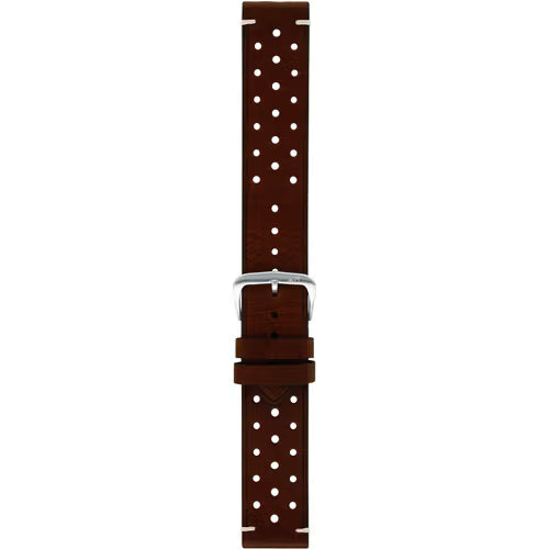 Morellato Manufatti Brahms Brown Vegetable-Tanned Leather Watch Strap – 18 mm – A01X5807B71034ST18