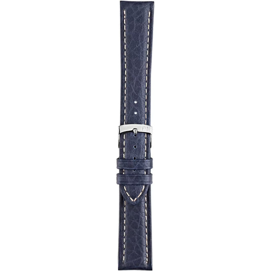 Morellato Kuga Blue Grained Leather Watch Strap – 18 mm – A01U3689A38061CR18