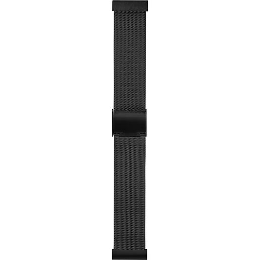 Morellato Backup Black Stainless Steel Mesh Smartwatch Strap – 20 mm – A02X05585910200099