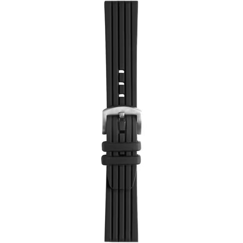 Morellato Technorubber Brenta Black Silicone Watch Strap – 20 mm – A01U4025187019ST20