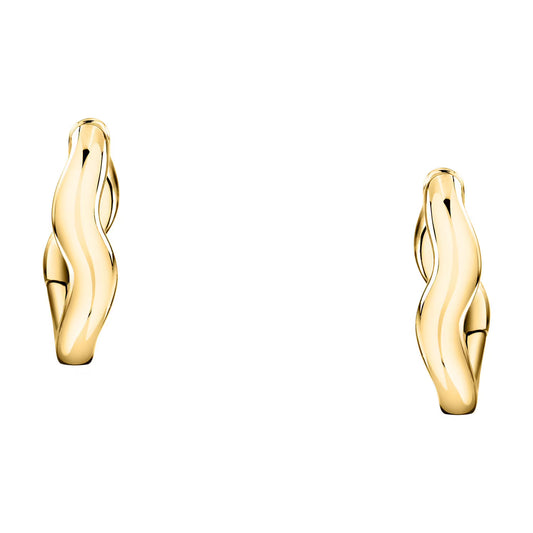 Morellato Design Two-Tone Stainless Steel Hoop Earrings – 1.6 cm – SAYP09