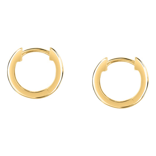 Morellato Tesori Gold-Plated Sterling Silver Hoop Earrings – 1.6 cm – SAIW249