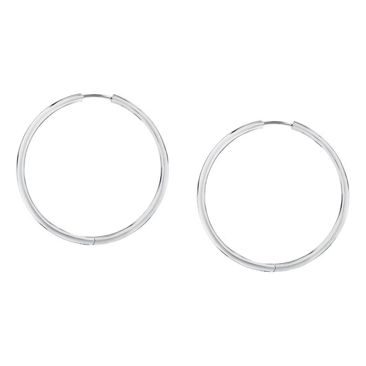 Morellato Creole Stainless Steel Hoop Earrings – 3.5 cm – SAUP25