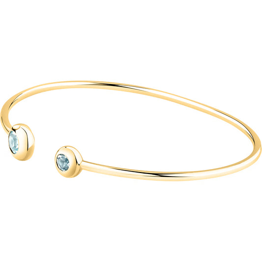 Morellato Tesori Eterni Sterling Silver Bangle with Blue Topaz – SAXN08