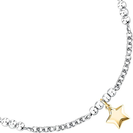 Morellato Talismani Gold-Plated Stainless Steel Star Bracelet – 16+3 cm – SAIX27