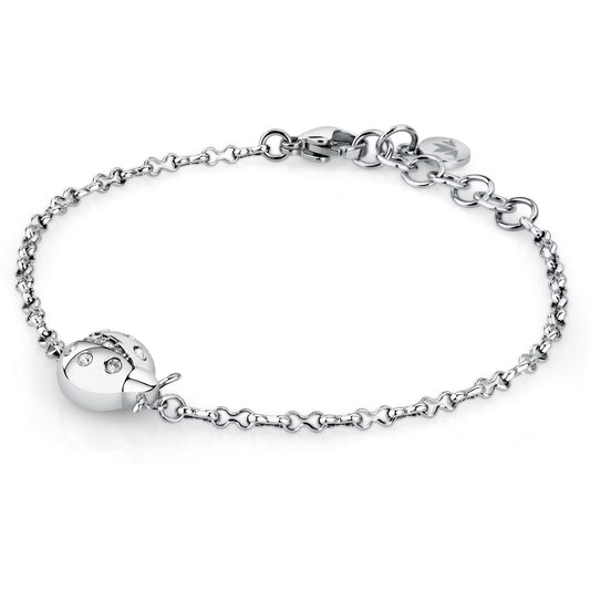 Morellato Talismani Stainless Steel Ladybug Bracelet with Crystal – 16+3 cm – SAVZ09