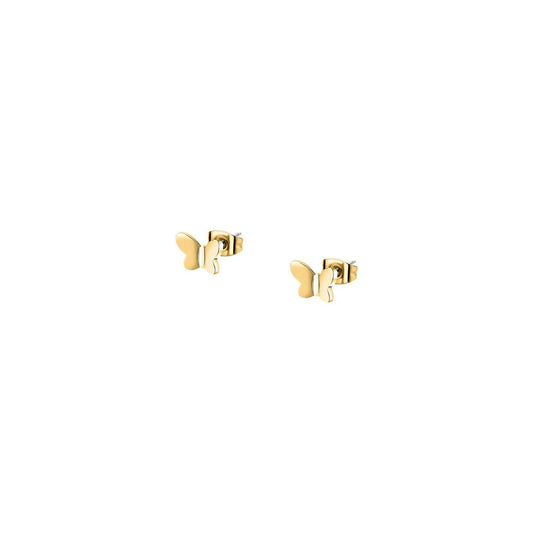 Morellato Talismani Gold-Plated Stainless Steel Butterfly Earrings – 1.4 cm – SAUN34