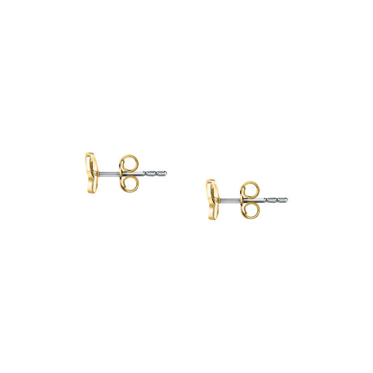 Morellato Talismani Gold-Plated Stainless Steel Butterfly Earrings – 1.4 cm – SAUN34