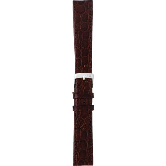 Morellato Birmingham Brown Crocodile-Print Calf Leather Watch Strap – 16 mm – A01U1563821034CR16