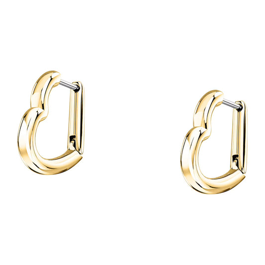 Morellato Creole Gold-Plated Stainless Steel Heart Earrings – 1.9 cm – SAUP29