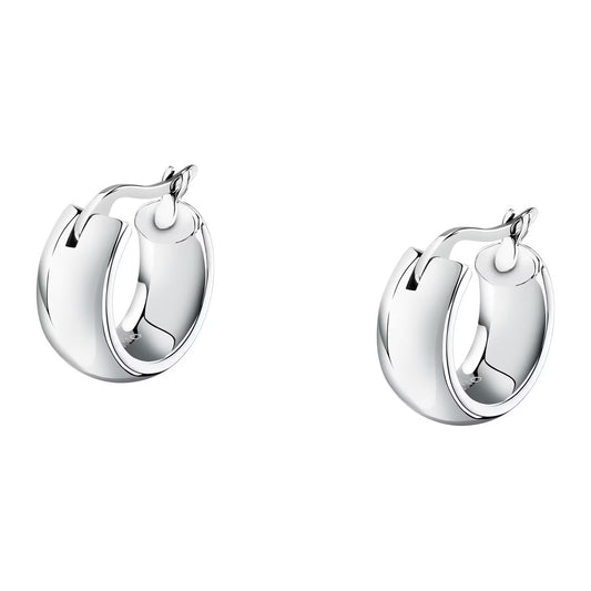 Morellato Creole Stainless Steel Hoop Earrings – 1.45 cm – SAUP35