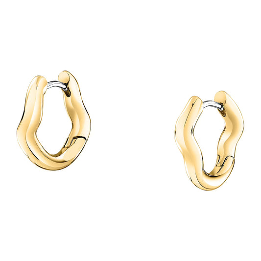 Morellato Design Two-Tone Stainless Steel Hoop Earrings – 1.6 cm – SAYP09