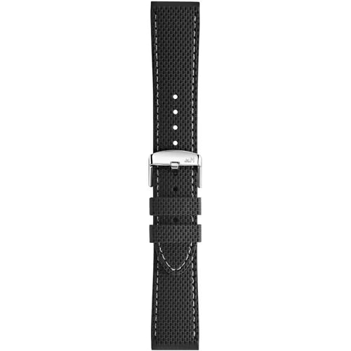 Morellato Easy Click Livenza Black & Grey Silicone Watch Strap – 20 mm – A01X5275187892CR20