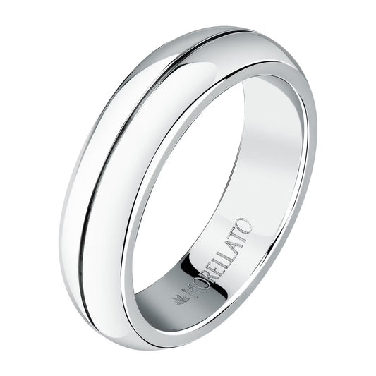 Morellato Love Rings Stainless Steel Men’s Band Ring – Size 27 – SNA50027
