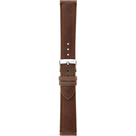 Morellato Manufatti Kahlo Brown Waxed Calf Leather Watch Strap – 16 mm – A01X6022E23034CR16