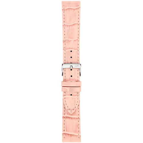 Morellato Bolle Rose Pink Alligator-Print Calf Leather Watch Strap – 12 mm – A01X2269480189CR12