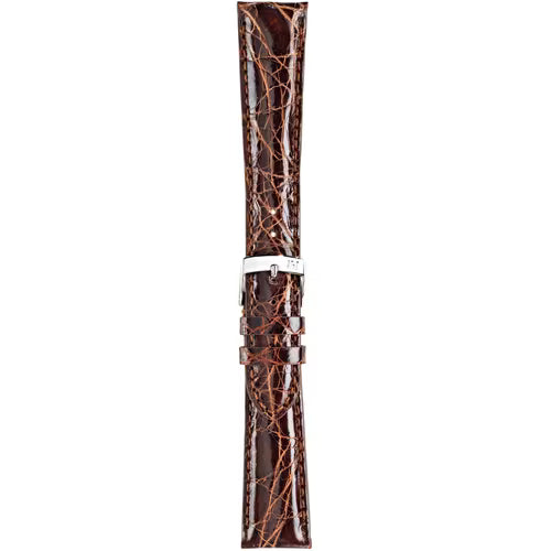 Morellato Amadeus Crocodile Brown Watch Strap- Size 20
