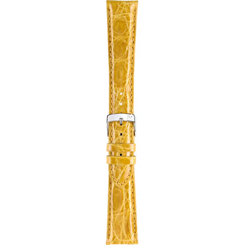 Morellato Amadeus Crocodile Yellow Watch Strap- Size 20