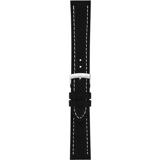 Morellato Kuga Black Grained Leather Watch Strap – 18 mm – A01U3689A38019CR18