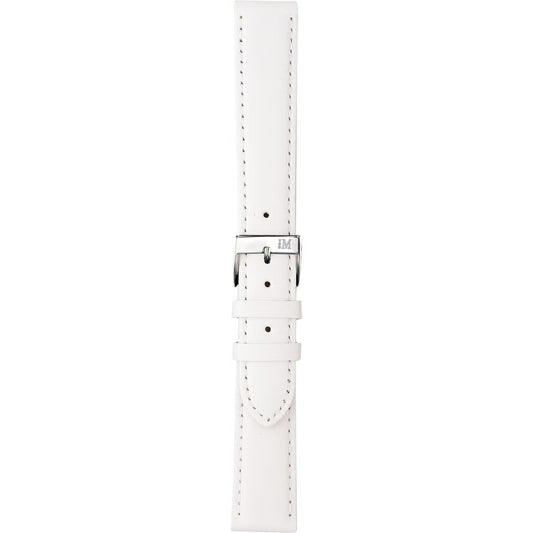 Morellato Essential Graphic White Smooth Leather Watch Strap – 12 mm – A01X0969087017CR12