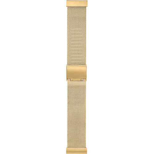 Morellato Backup Gold Stainless Steel Mesh Smartwatch Strap – 20 mm – A02X05585940200099