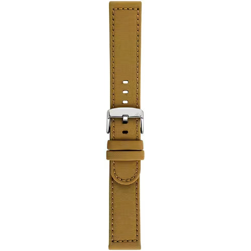 Morellato Sport-Water Resistant Viareggio Caramel Recycled Fabric Watch Strap – 18 mm – A01X5969E13036CR18