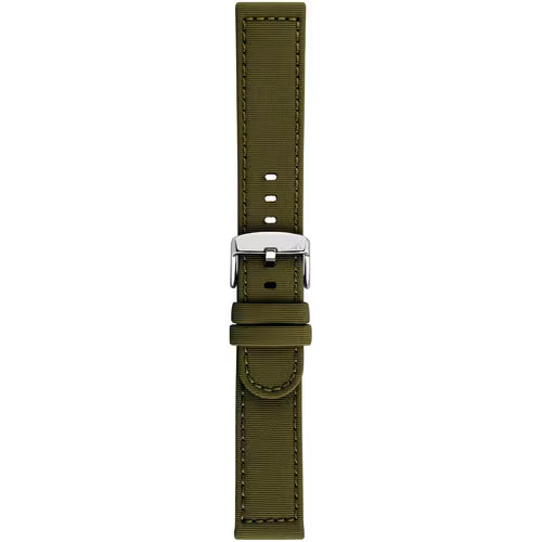 Morellato Sport-Water Resistant Viareggio Green Recycled Fabric Watch Strap – 18 mm – A01X5969E13073CR18