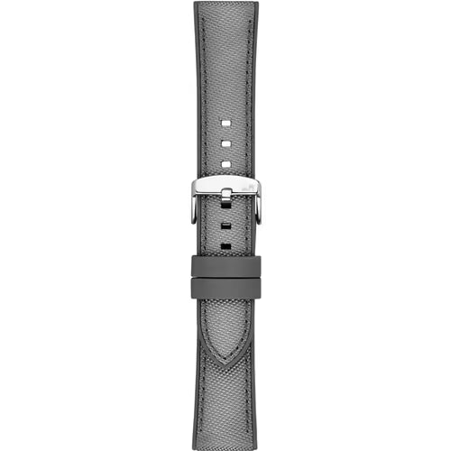 Morellato Sport-Water Resistant Stintino Grey Rubber & Fabric Watch Strap – 20 mm – A01X6082E35093CR20