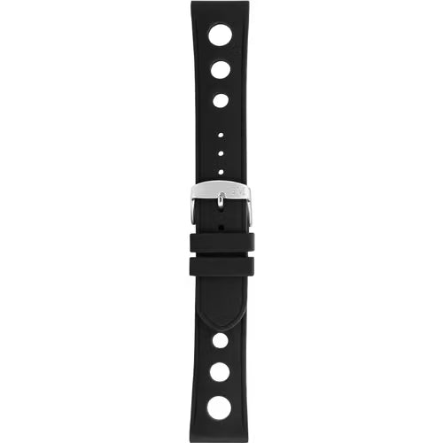 Morellato Technorubber Bracciano Black Silicone Watch Strap – 20 mm – A01X5760187019CR20